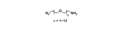 Azido-PEGn-amine