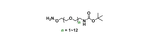 Aminooxy-PEGn-NHBoc