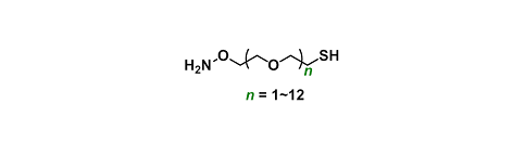 Aminooxy-PEGn-thiol