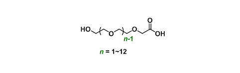 OH-PEGn-CH2-COOH