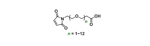 Mal-PEGn-acid