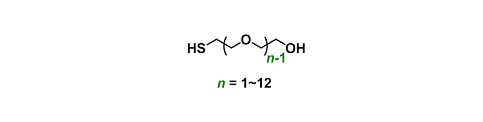 Thiol-PEGn-alcohol