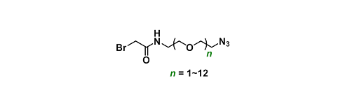 BrCH2CONH-PEGn-N3