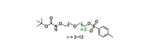 Boc-Aminooxy-PEGn-Tos