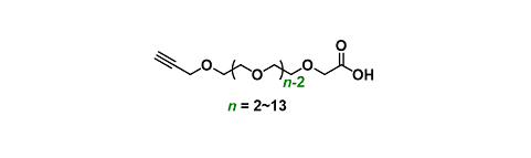 Propargyl-PEGn-CH2COOH