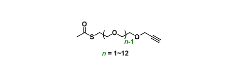 AcS-PEGn-propargyl