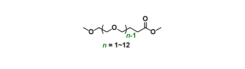 m-PEGn-(CH2)3-methyl ester