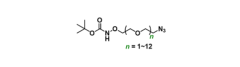 t-Boc-Aminooxy-PEGn-azide