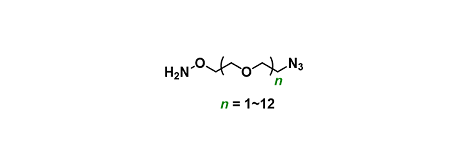 Aminooxy-PEGn-azide