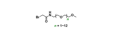 BrCH2CONH-PEGn-OMe