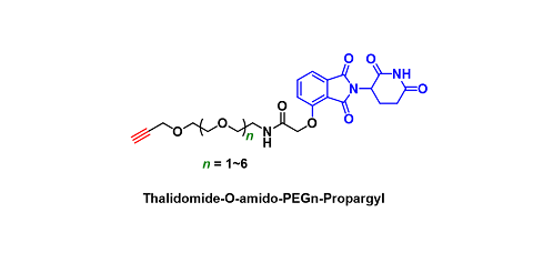 Thalidomide-O-amido-PEGn-Propargyl