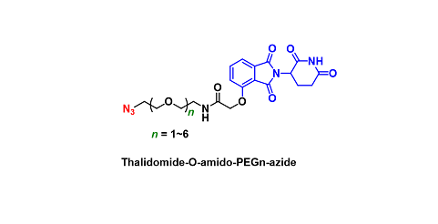 Thalidomide-O-amido-PEGn-azide