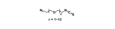 1-Isothiocyanato-PEGn-azide