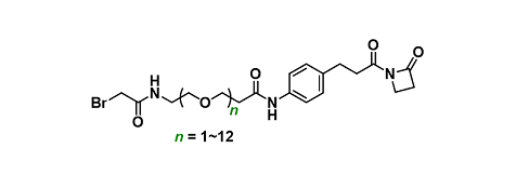 Bromoacetamido-PEGn-AZD