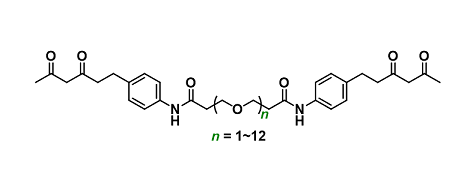 Diketone-PEGn-Diketone