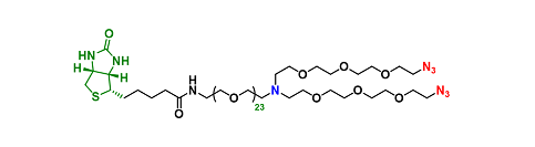 (Biotin-PEG)n-N-(PEG)n