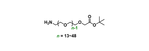 NH2-PEGn-CH2COOtBu