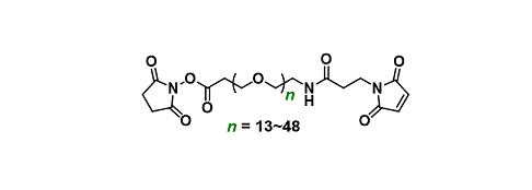 Mal-amido-PEG-NHS