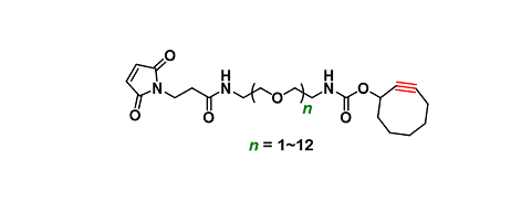 SCO-PEGn-Maleimide