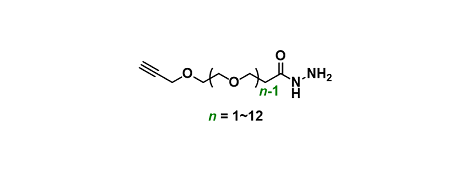 Propargyl-PEGn-hydrazide