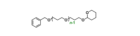 Benzyl-(C3H6O)n-OTHP