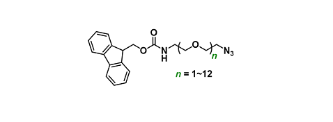 Fmoc-NH-PEGn-azide