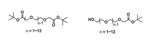 PEGn-CH2COOtBu